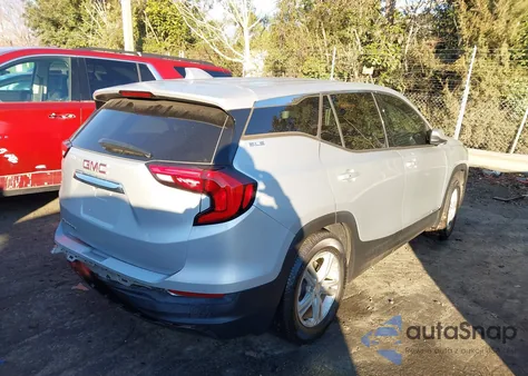 2019 GMC Terrain Sle из США, поврежденный, VIN 3GKALMEV4KL399500